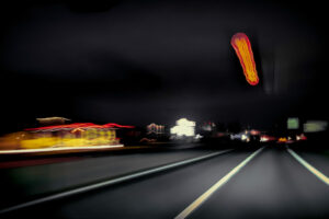 sur la route